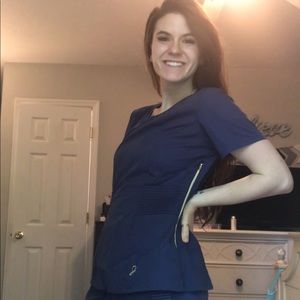 Jaanuu Scrub Top ONLY